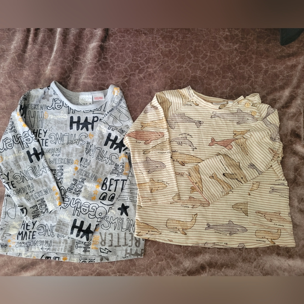 Zara Boy long sleeve shirts Suze 12-18